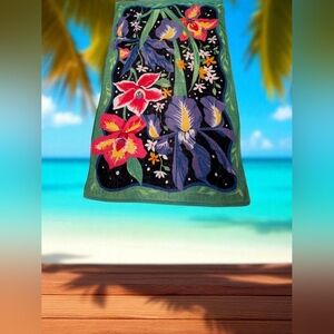 Aceca Inc. Floral Print Beach Towel (EUC)